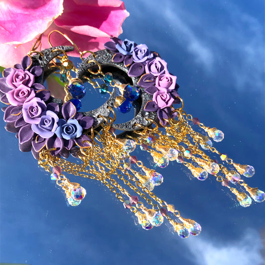 Gradient Lavender Moons