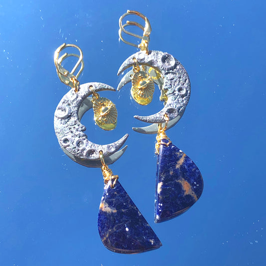 *NEW* Sodalite Crescents