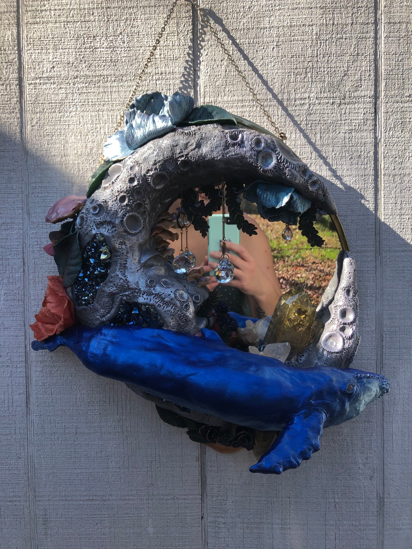 *new* Iris | Large CraterFace Mirror