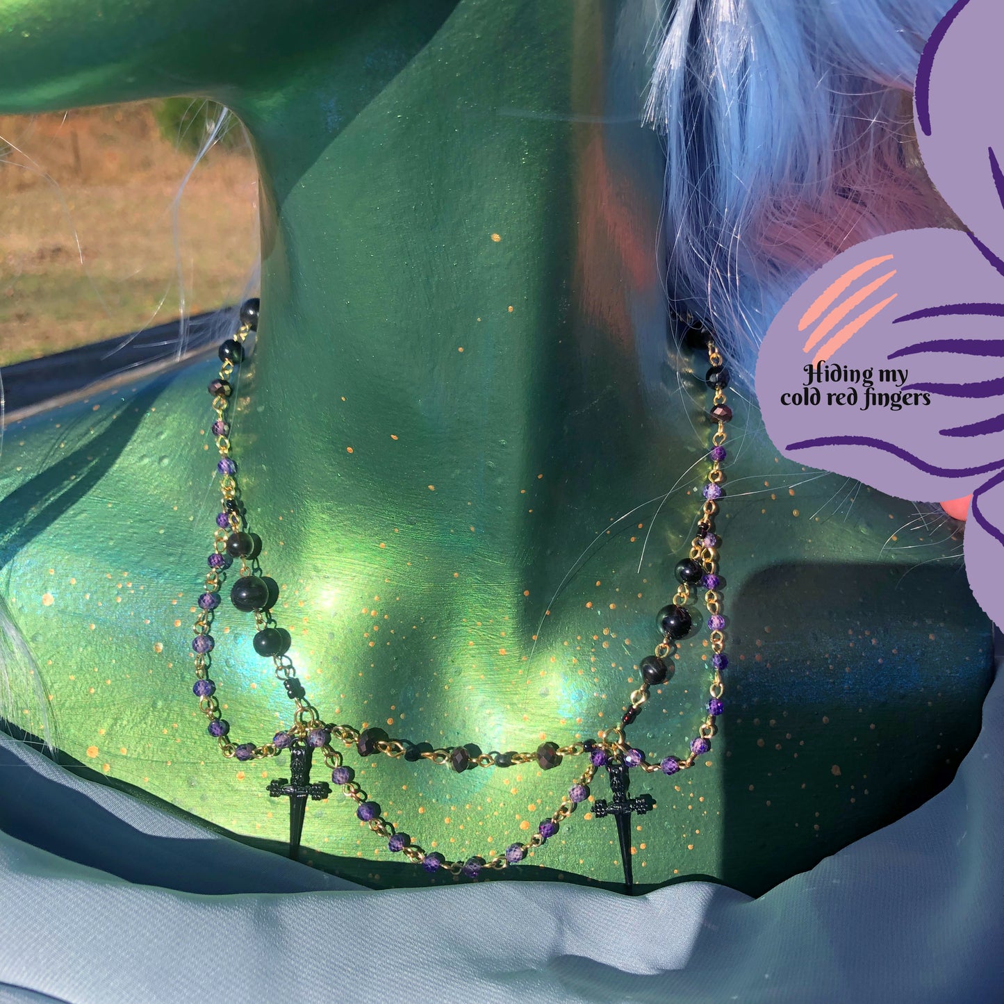 *new* Gothic Romance 19” Necklace