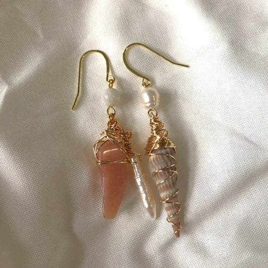 *New* Salacia — Pink Opal & Pearls