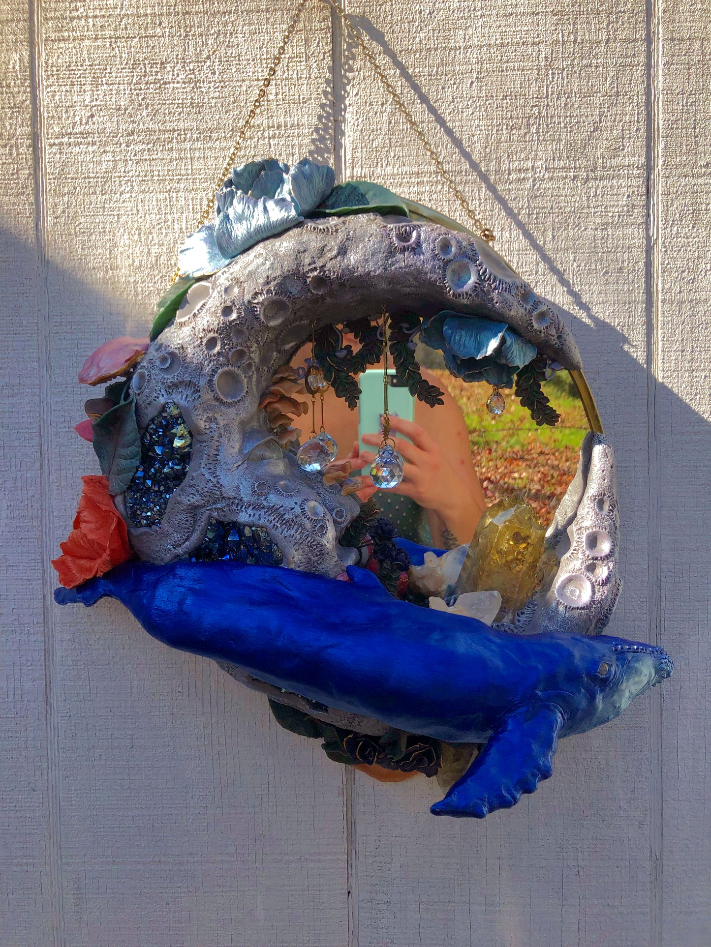 *new* Iris | Large CraterFace Mirror