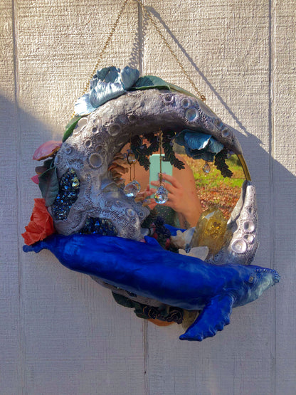 *new* Iris | Large CraterFace Mirror