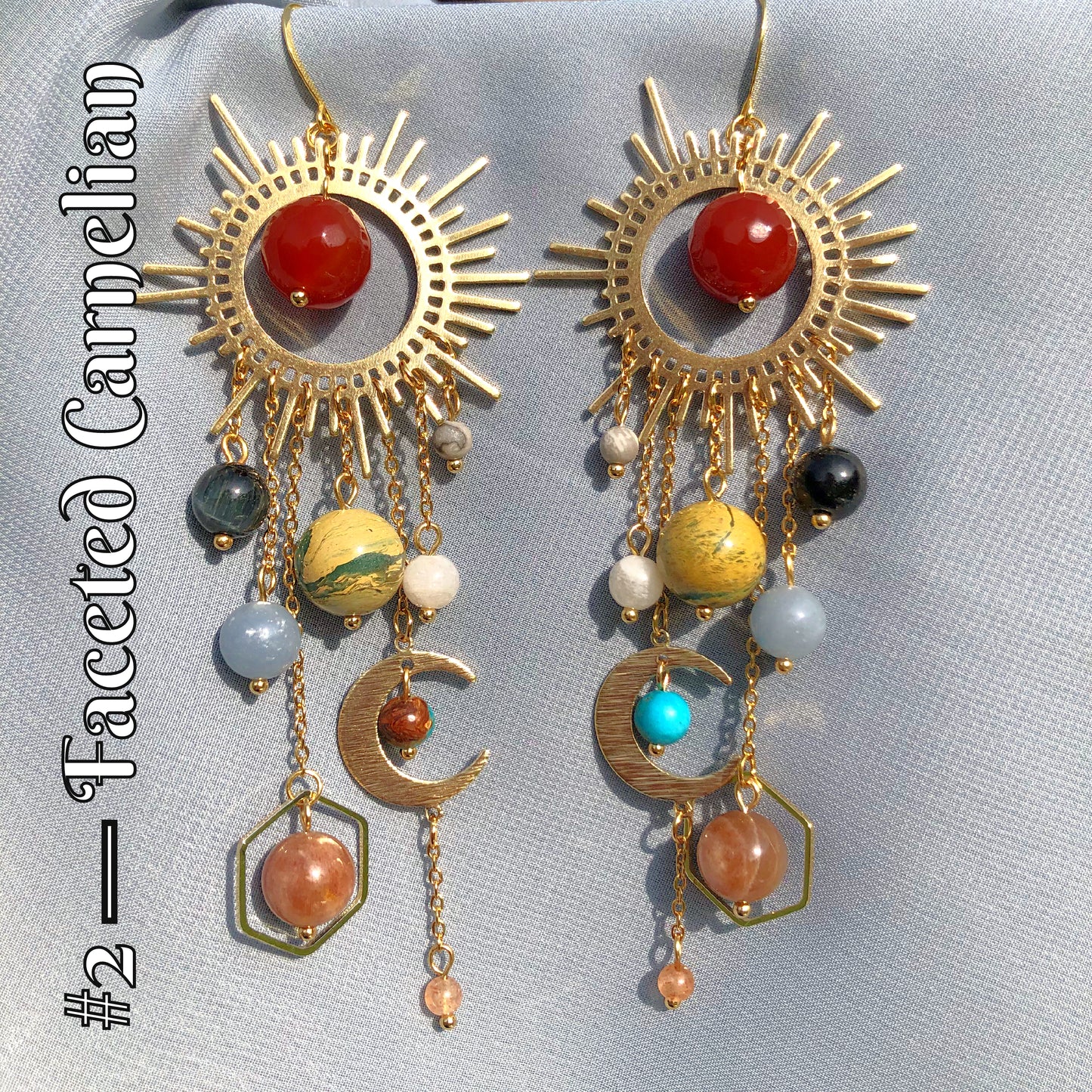*Restocked with Variants* *Viral* Galaxy Earrings in Gold